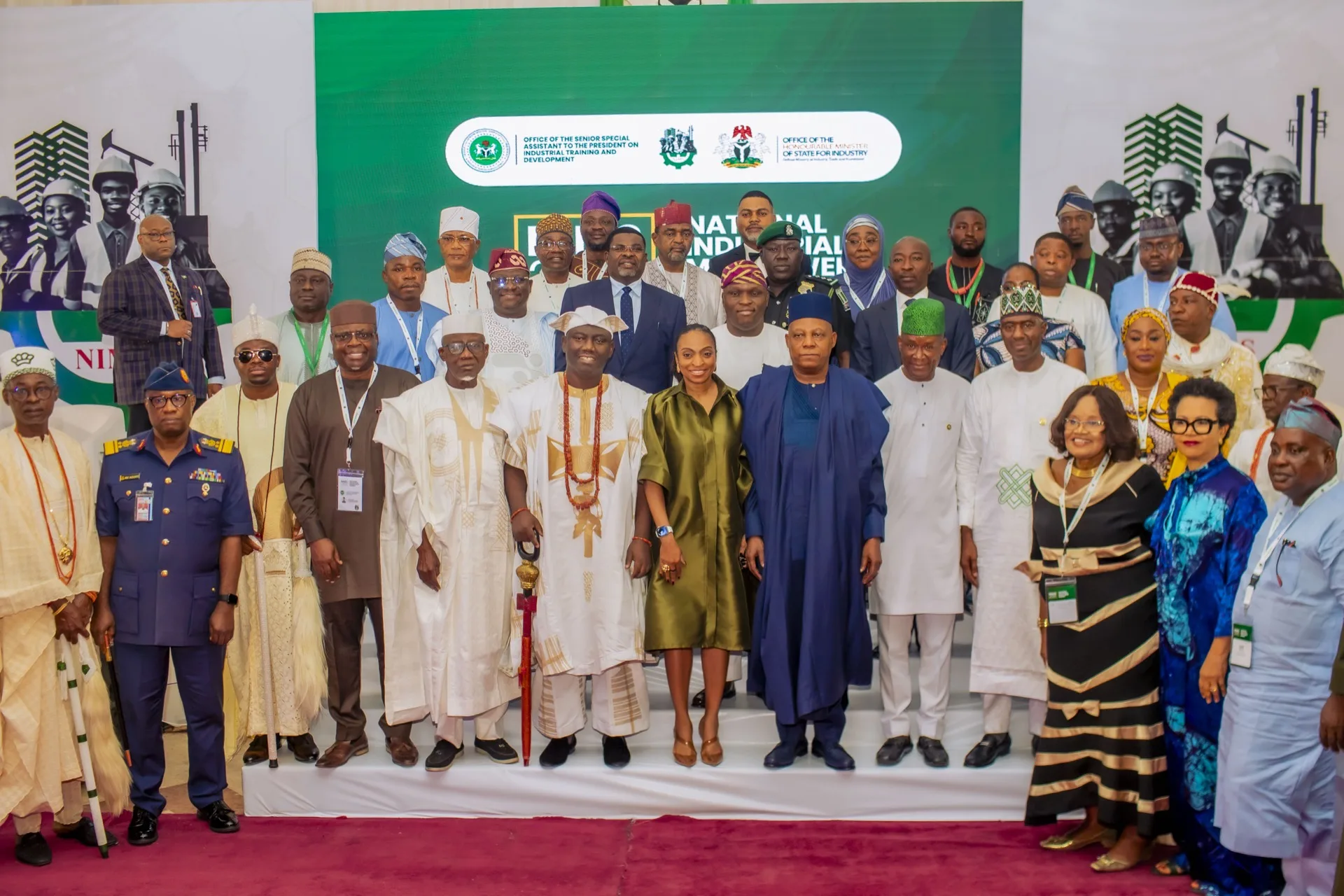 Dignitaries at the inaugural summit